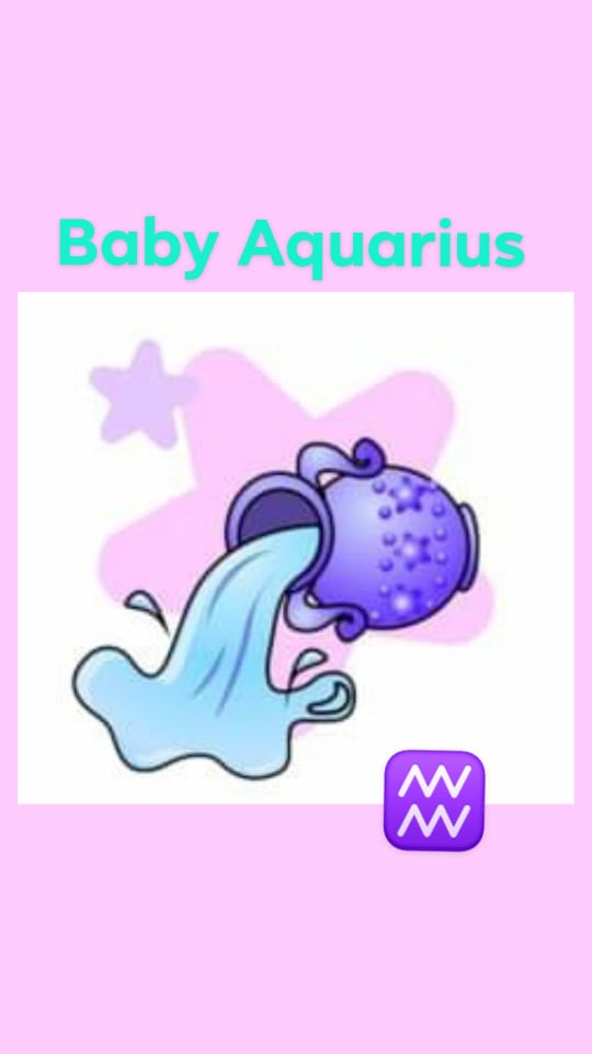 Horoscope for baby Aquarius
