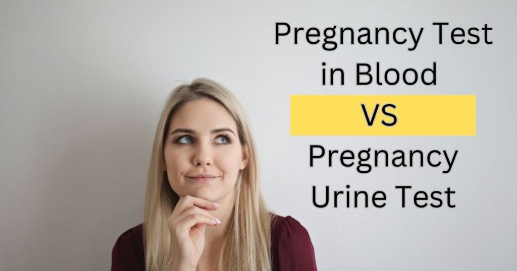 Pregnancy Test in Blood VS Urine Sar Jo World
