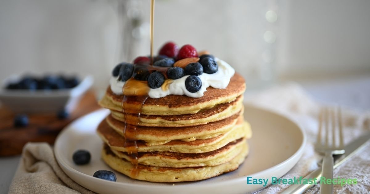 Easy Breakfast Recipes Fluffy Homemade Pancakes